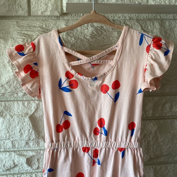 ✨Tea Collection - Cherry Jumpsuit Size 2 - Picture 6 of 7